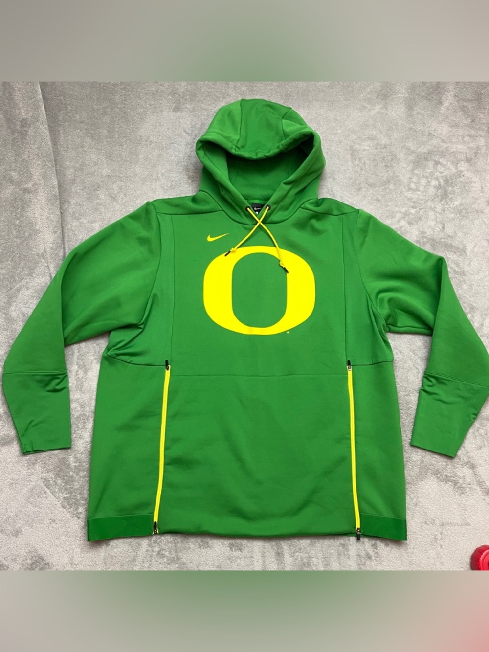 Nike Oregon Ducks Team issued Sideline Utility Player Hoodie Size XL